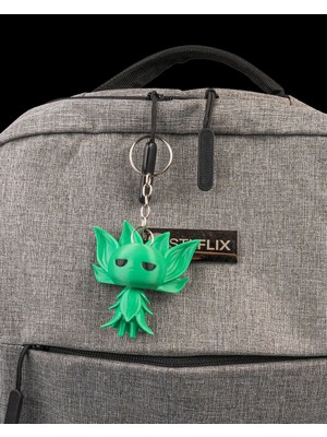 Flexilab Creative Sylvi Yaprak Ruhu Anahtarlık – Doğa Temalı 3D Tasarım Figür Serisi | Koleksiyonluk Hediyelik Aksesuar