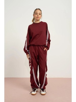 Queen Kids Queenkids Kız ÇOCUK7815 Takım Bordo