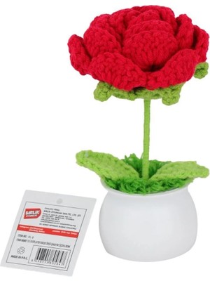 TE Dükkan Fl-5 Kroşe Örgü Şakayık Çiçek -Birliktoys