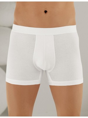 Şahinler Erkek Likralı Yazı Detaylı Torbalı Pamuklu Boxer 031