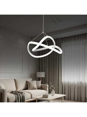 Efsira LED Sarkıt Avize – Modern Aydınlatma, Salon, Mutfak, Yatak Odası Için Aydınlatma, Ultra Beyaz LED
