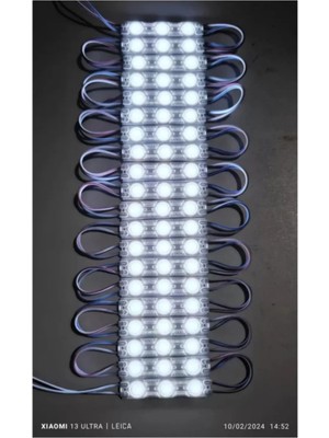 20 Adet Mercekli Modül LED Aydınlatma Seti, Güçlü ve Parlak Işık