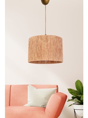 HMY Design Roue Handmade Sarkıt Avize Natural