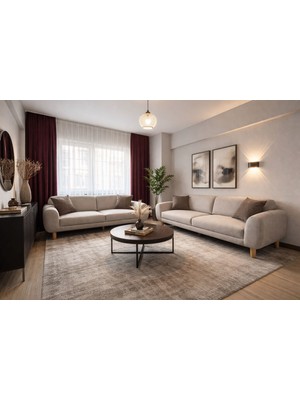 Carmen Mobilya Viking Bohem Koltuk Üçlüsü