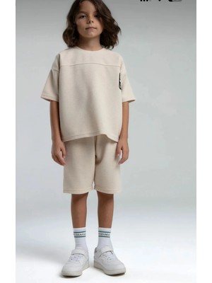 Queen Kids Queenkids Erkek Çocuk 3565-4 Takım Bej