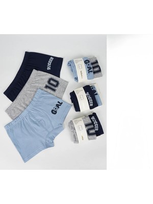 Queen Kids Queenkids Erkek Çocuk Iç Giyim K128494 Skor Boxer Renkli