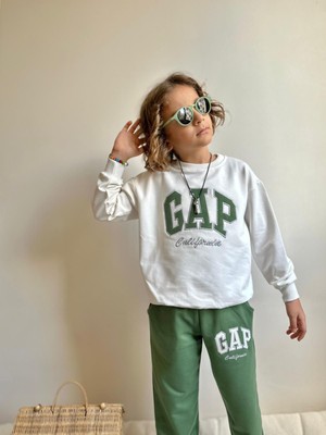 Sacro Kids Nakışlı 2 Iplik Sweatshirt-Eşofman Altı Mevsimlik Erkek Çocuk Takım