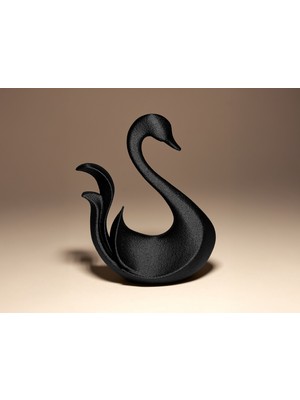 Linova Minimalist Kuğu Heykel Biblo Dekoratif Obje