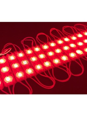 10 Adet 1.5W Modül LED 2835 Mercekli Gün Işığı, Mavi, Kırmızı, Amber