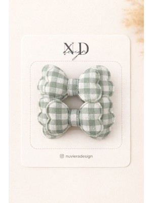 Nuviera Design Minik Bahar Serisi Klips Toka 2'li Set - 4