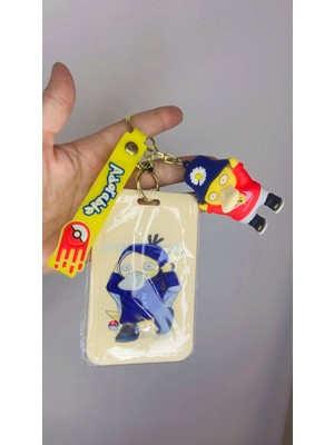 Psyduck Pokemon Pikachu Silikon Anahtarlık Kartlık Çanta Charm Süs Işyeri Hastane Okul Hediyelik