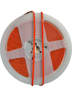 Powerr Led Aydınlatma 12 Volt 3 mm 400 Ledli Esnek Cob Şerit Kırmızı Iç Mekan 5 Metre