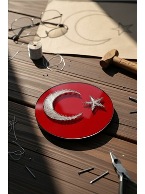 Ayyıldız Filografi Tablo El Yapımı | Nep Dekoratif Duvar Tablosu