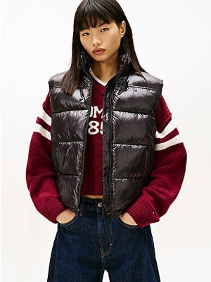 Tommy Hilfiger Tjw Essenial Puffer Kadın Parlak Yelek