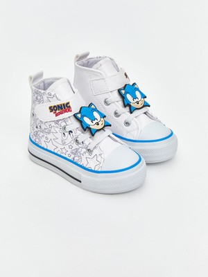 Lc Waikiki Yeni Sezon Sonic Baskılı Erkek Bebek Spor Ayakkabı