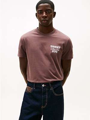 Tommy Hilfiger Erkek Tjm Regular Sign Backprint T-Shirt