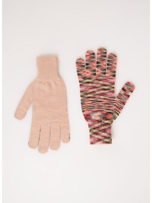Missoni Ekru Kadın Eldiven GU00WMDA383