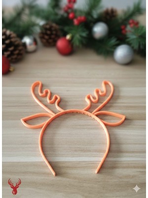 Lodperry  Geyik Modelli Taç (4 Lü) (Gold Kahve Yeşil Kırmızı)