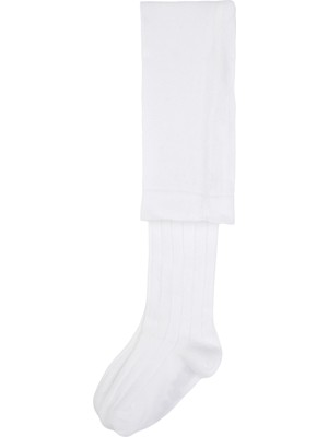 U.s. Polo Assn. Kız Çocuk Beyaz Çorap (Külotlu) 50318072-VR013