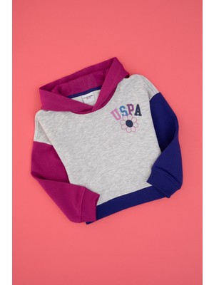 U.s. Polo Assn. Kız Çocuk Fuşya Sweatshirt 50317905-VR023