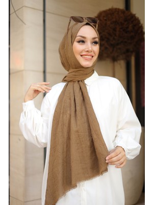 Shalby Bambu Crash Şal Ceviz