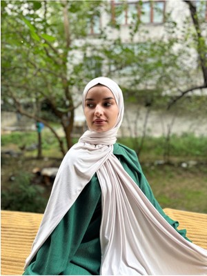 Shalby Tesettür Penye Şal Bej