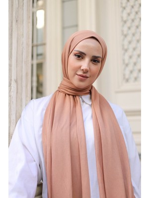 Shalby Tesettür Penye Şal Somon