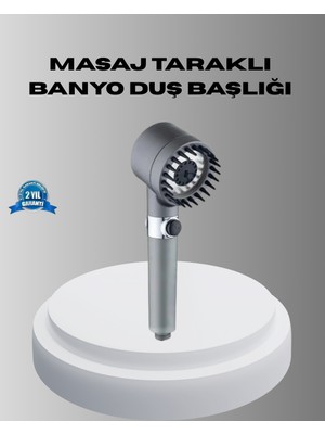 Elektronikçim Spa Etkili Masaj Uçlu Duş Başlığı Ergonomik Tasarım - TK0021-5CE4O1