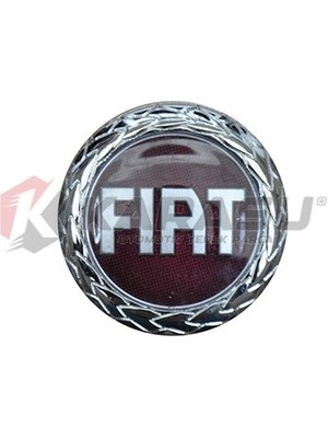 Arkıl Doblo Palio Çelenk Bordo Yapışkanlı Arma 74 mm