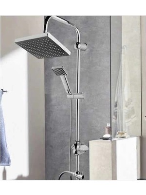 Lowell Home Rain Duş Robotu Tepe Duş Seti Duş Başlığı Sistemi Seti Yağmurlama Duş Robotu Fonksiyonel Duş Robotu