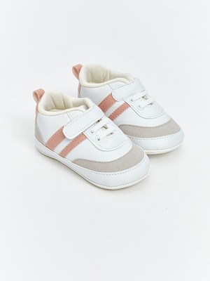 Lc Waikiki Yeni Sezon Bağcık ve Cırt Cırtlı Kız Bebek Spor Ayakkabı