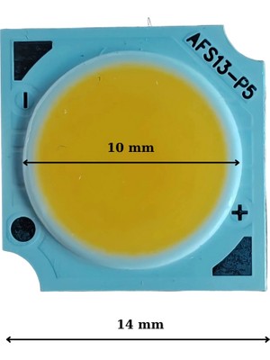 Powerr Led Aydınlatma 15 -17 Volt 5WATT 300MA 4000K Naturel Beyaz Işık Cob LED