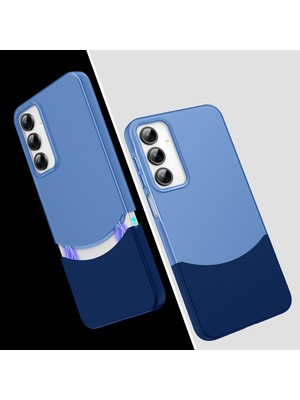 Canpay Apple Galaxy A25 Uyumlu Kılıf 2in1 Gizli Kart Bölmeli ve Mıknatıslı Ince Dayanıklı Sert Kapak