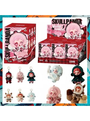 SKULL PANDA Whinter Symphony Serisi Pop Mart Koleksiyon Bebek