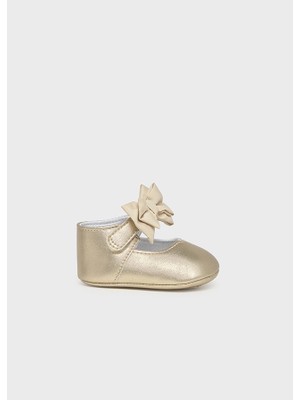 Mayoral Kız Bebek Yenidoğan Fiyonklu Patik Babet Ayakkabı 9961