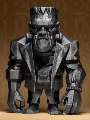 Linova Geometrik Frankstein Heykel Biblo Dekoratif Obje Frankeştayn