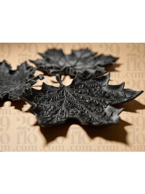 Linova Akçaağaç Yaprağı Dekoru