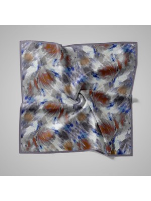 Piramit Naturel Eşarp | Sulu Gül