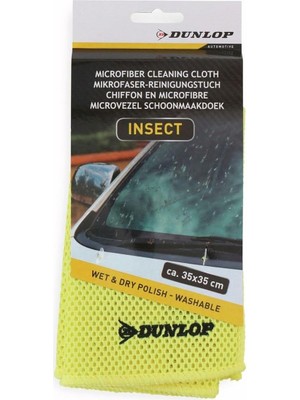 Dunlop DUN123 Böcek Temizlik Bezi Mikrofiber 35X35 cm (290 G/m²)