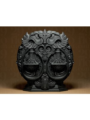 Linova Terazi Burcu Heykel Biblo Dekoratif Obje