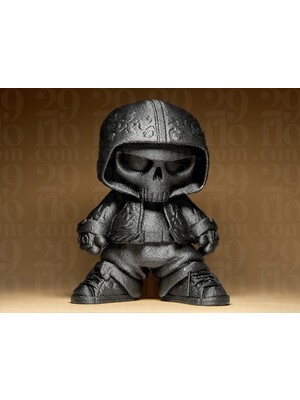 Linova Kavgacı Iskelet Heykel Biblo Dekoratif Obje