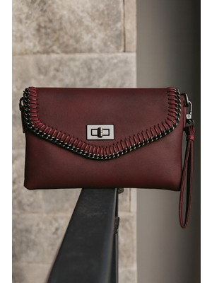 Lorevie Kadın Düz Deri El Askılı Kadın Omuz Çantası (Özel Tasarım)