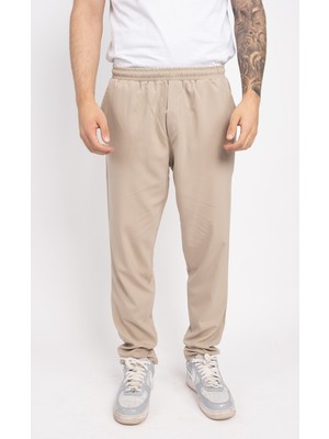 Lastikli Belden Ipli Esnek Likralı Günlük Iş Pantolonu