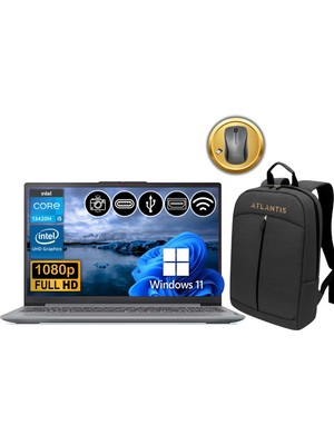 Lenovo Ip Slim 3 I5-13420H 8gb 512GB SSD W11PRO 15.6" Fhd IPS Notebook 83EM00C7TR ATL14 Çanta &mouse
