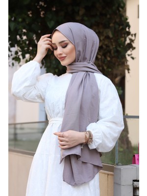 Shalby Pamuk Cazz Şal Tesettür Taş