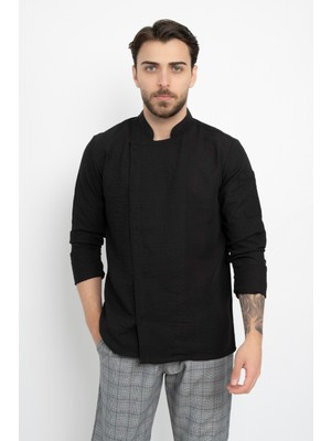 Orjinal Keten Aşçı Şef Ceket Aşçı Uniforma (Chef Ceket) Personel Kıyafeti