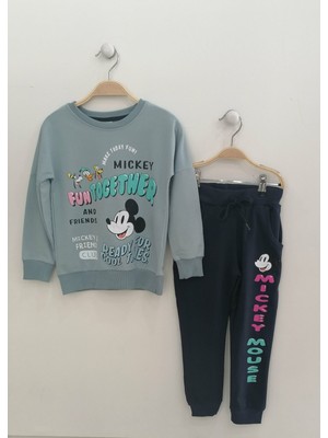 Genel Fun Together Yeşil 2'li Eşofman Takım Yeşil - 3-4 Yaş