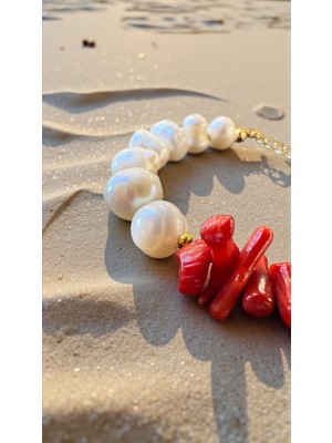 Mavera Inci Mercan Bileklik