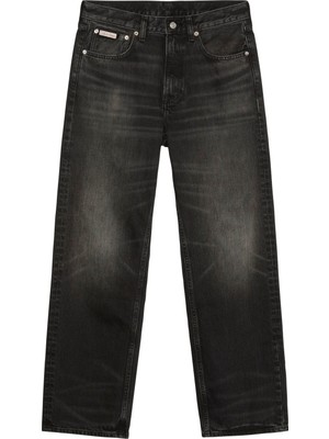 Calvin Klein Erkek Siyah Calvin Klein 90S Straıght Kleın Black Jean Erkek Siyah Kot Pantolon