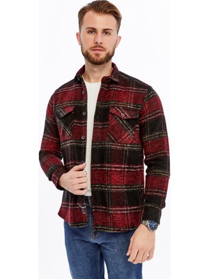 Citra Kaşe Oduncu Kalın Dokulu Trend Erkek Gömlek